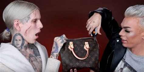 jeffree star louis vuitton halloween|Jeffree Star DRAGGED For DESTROYING Louis Vuitton Bag For .